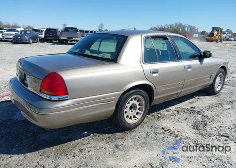 2002 Ford Crown Victoria Lx из США, поврежденный, VIN 2FAFP74W42X139460